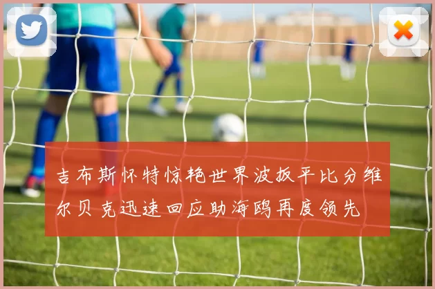 吉布斯怀特惊艳世界波扳平比分维尔贝克迅速回应助海鸥再度领先